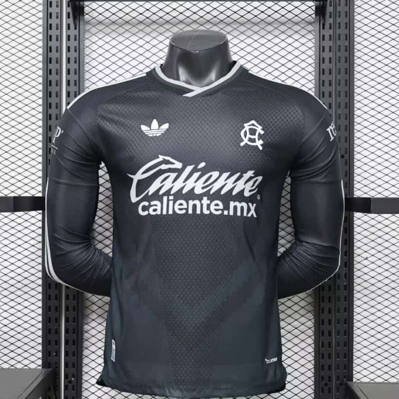 Thailand Quality(AAA) 26/27 Club America Away Long Sleeve Soccer Jersey (Player) Thailand Quality(AAA) 26/27 Club America Away Long Sleeve Soccer Jersey (Player)