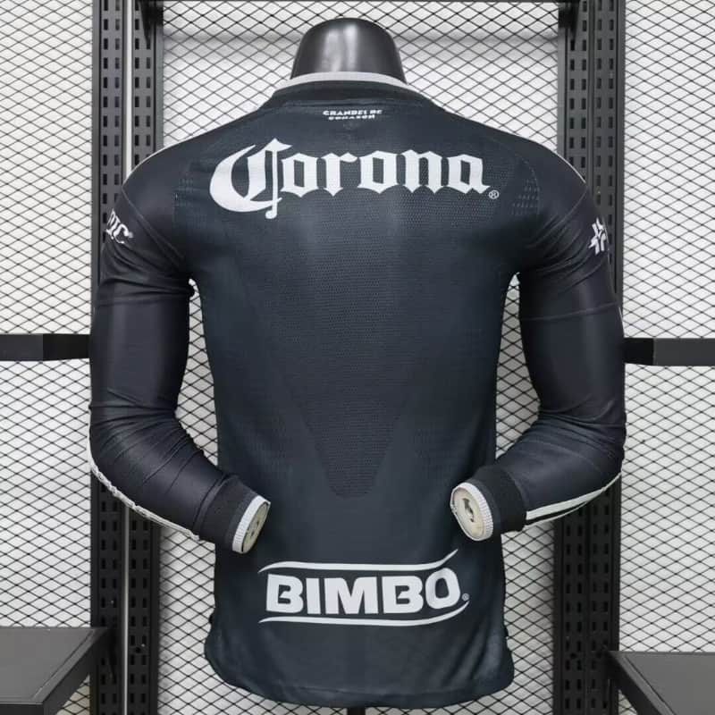 Thailand Quality(AAA) 26/27 Club America Away Long Sleeve Soccer Jersey (Player)