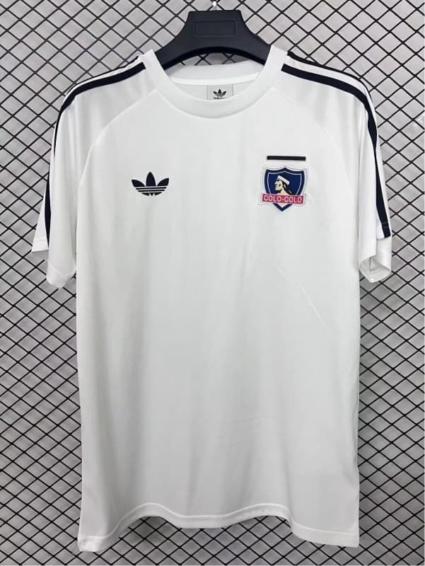 Thailand Quality(AAA) 2026 Colo Colo White Soccer Jersey