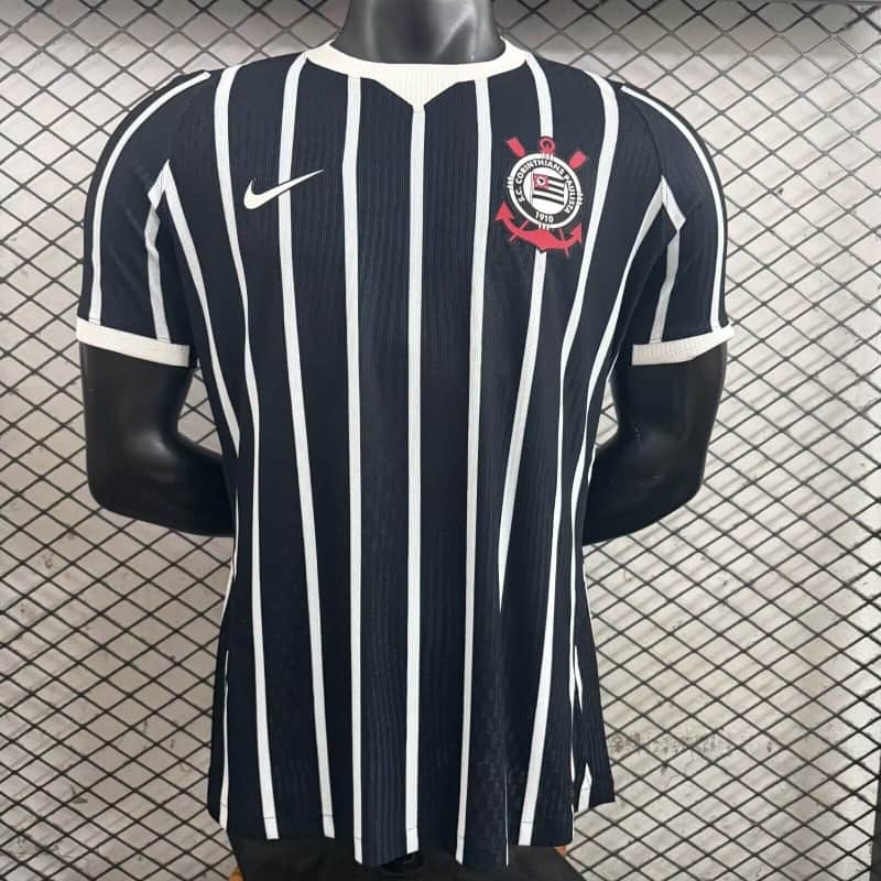 Thailand Quality(AAA) 2026 Corinthians Away Soccer Jersey (Player) Thailand Quality(AAA) 2026 Corinthians Away Soccer Jersey (Player)