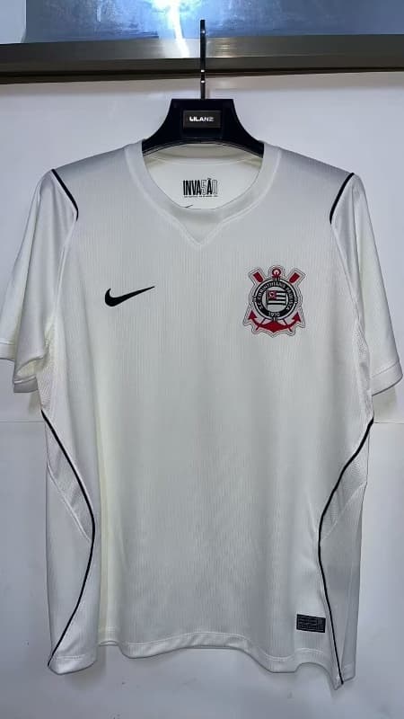 Thailand Quality(AAA) 2026 Corinthians Home Soccer Jersey