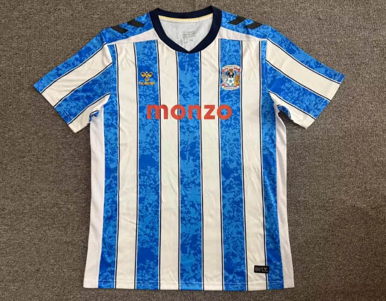 Thailand Quality(AAA) 26/27 Coventry City Home Soccer Jersey