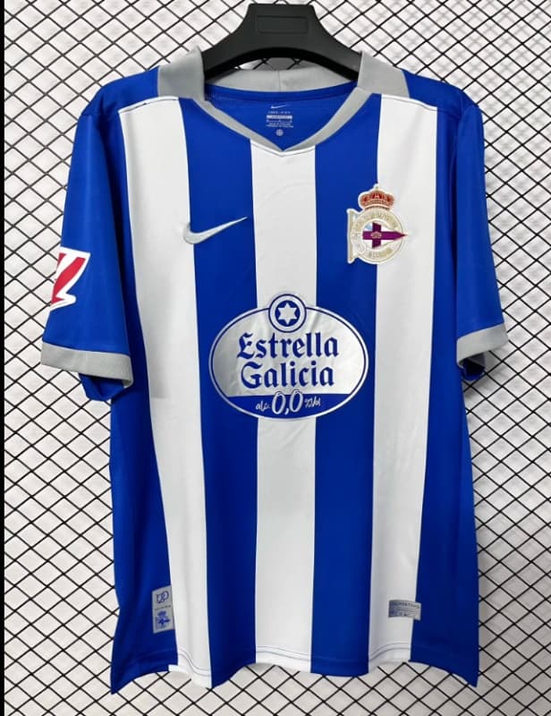 Thailand Quality(AAA) 26/27 Deportivo La Coruna Home Soccer Jersey