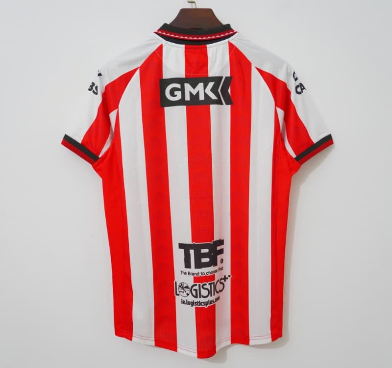 Thailand Quality(AAA) 26/27 Derry City Home Soccer Jersey