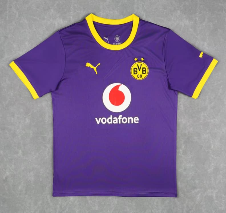 Thailand Quality(AAA) 26/27 Dortmund Goalkeeper Purple Soccer Jersey