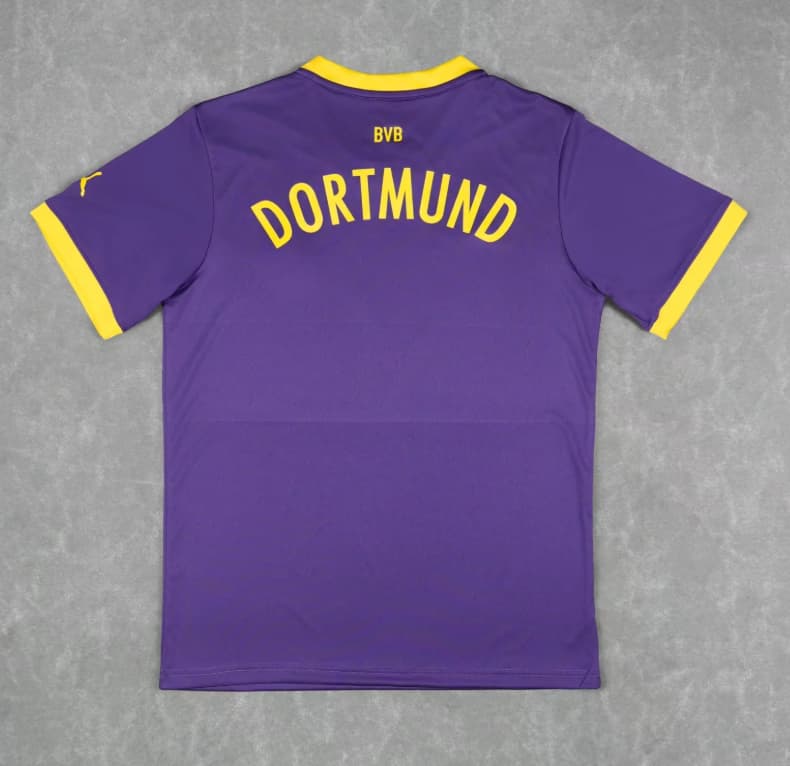 Thailand Quality(AAA) 26/27 Dortmund Goalkeeper Purple Soccer Jersey