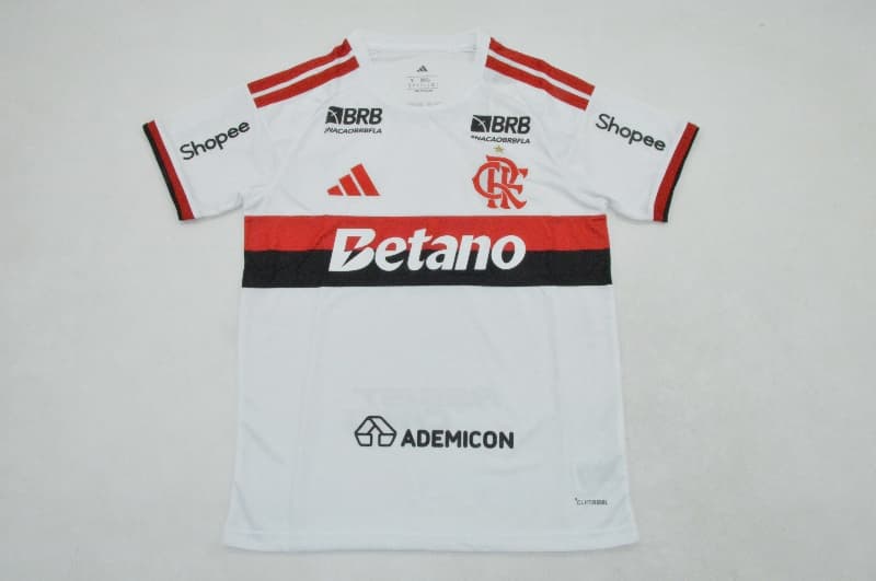 Thailand Quality(AAA) 2026 Flamengo Away Soccer Jersey With Sponsor