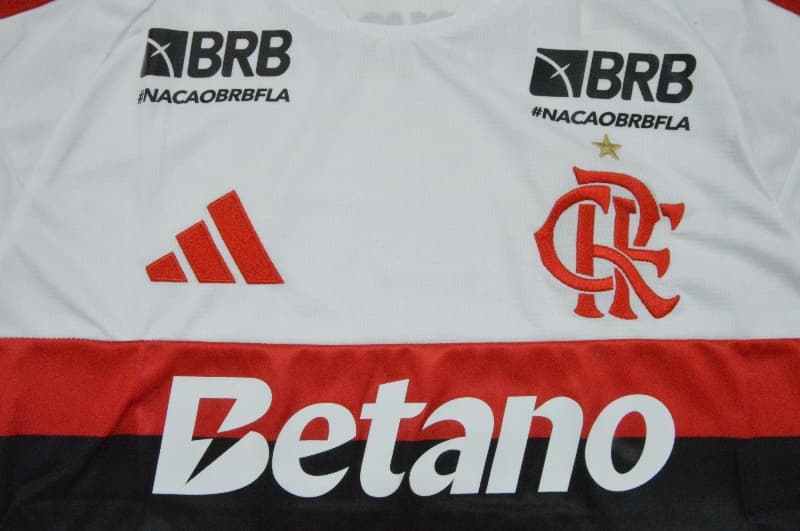 Thailand Quality(AAA) 2026 Flamengo Away Soccer Jersey With Sponsor