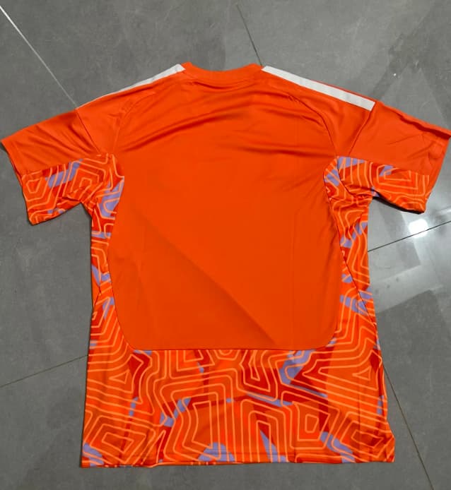 Thailand Quality(AAA) 2026 Flamengo Goalkeeper Orange Soccer Jersey