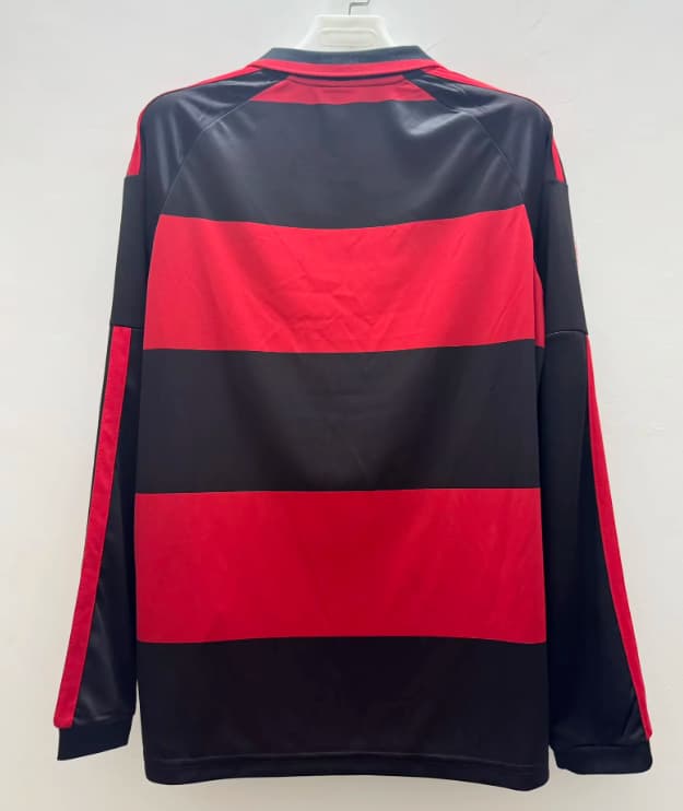 Thailand Quality(AAA) 2026 Flamengo Home Long Sleeve Soccer Jersey