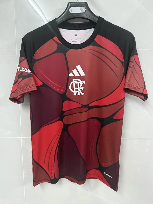 Thailand Quality(AAA) 2026 Flamengo Training Soccer Jersey