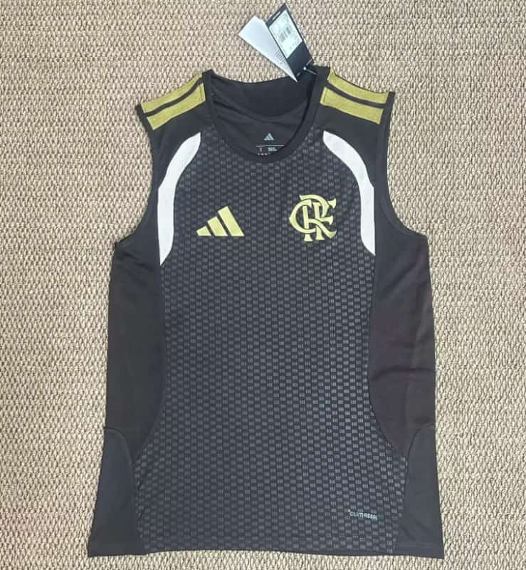 Thailand Quality(AAA) 2026 Flamengo Training Vest Soccer Jersey 02