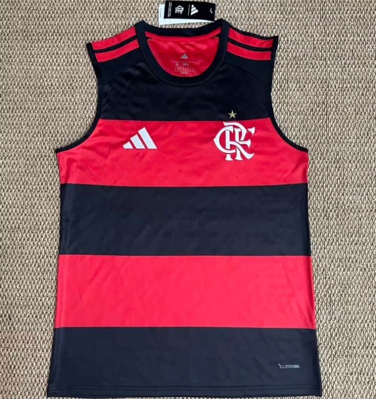 Thailand Quality(AAA) 2026 Flamengo Training Vest Soccer Jersey 03