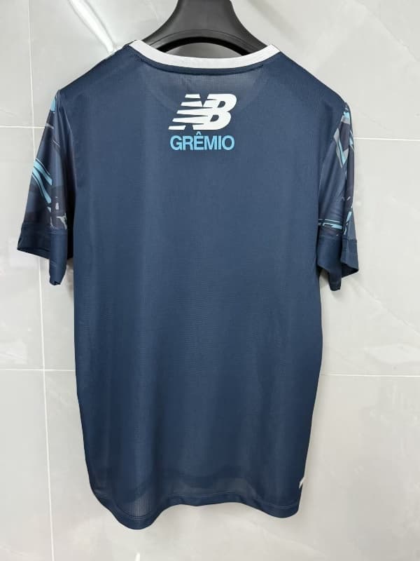 Thailand Quality(AAA) 2026 Gremio Goalkeeper Dark Blue Soccer Jersey