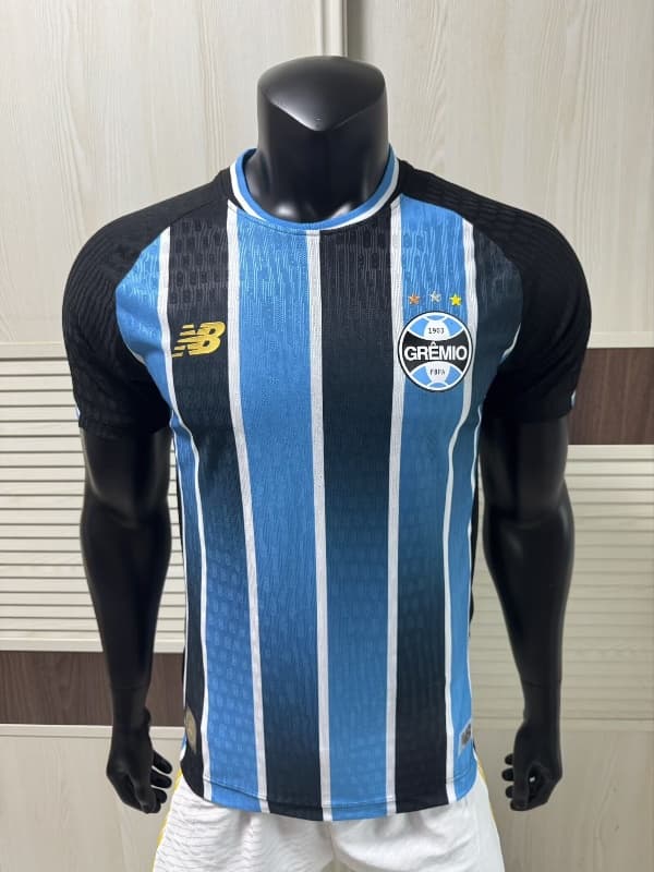 Thailand Quality(AAA) 2026 Gremio Home Soccer Jersey (Player) Thailand Quality(AAA) 2026 Gremio Home Soccer Jersey (Player)