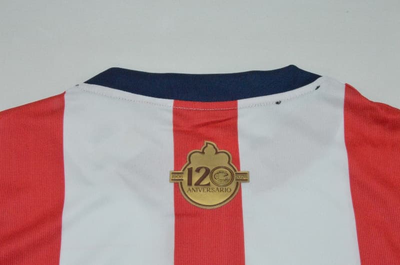 Thailand Quality(AAA) 26/27 Guadalajara 120th Anniversary Long Soccer Jersey