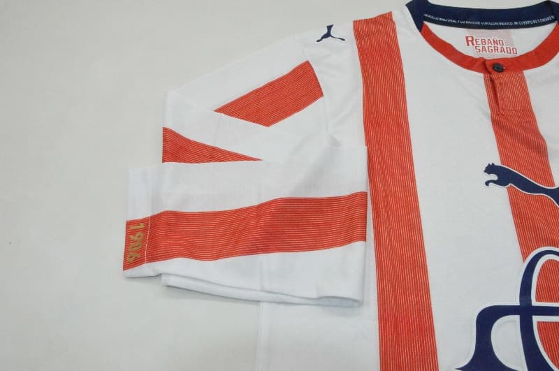 Thailand Quality(AAA) 26/27 Guadalajara 120th Anniversary Long Soccer Jersey(Player)