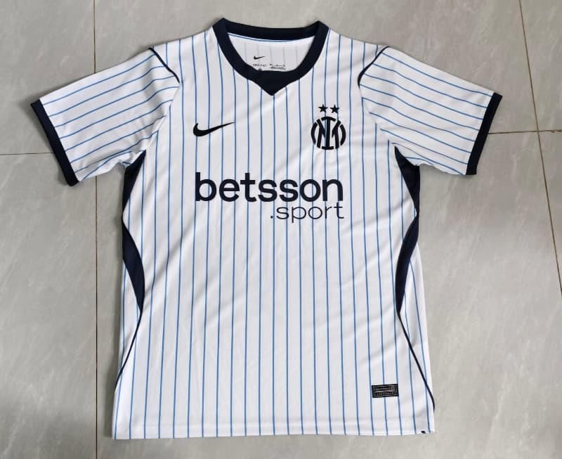 Thailand Quality(AAA) 26/27 Inter Milan Away Soccer Jersey (Leaked)