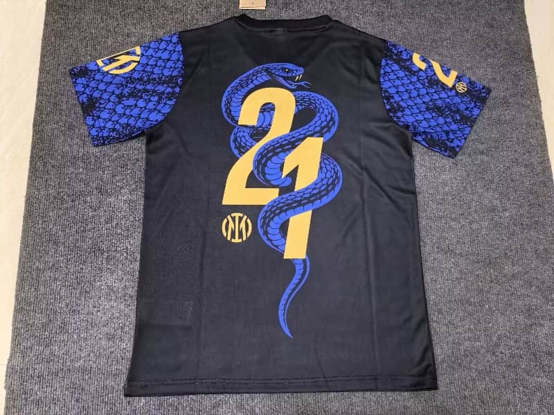 Thailand Quality(AAA) 25/26 Inter Milan 21 Champions Soccer Jersey