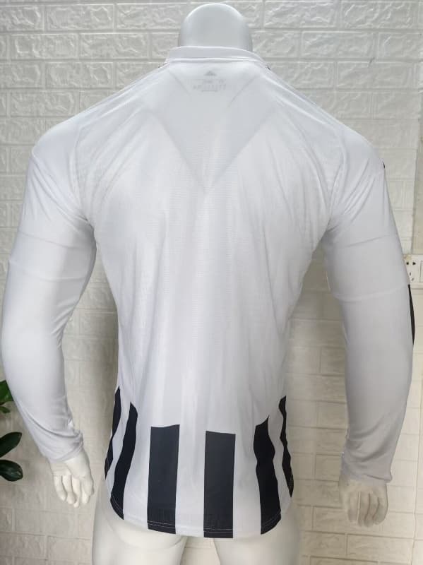 Thailand Quality(AAA) 26/27 Juventus Home Long Sleeve Soccer Jersey (Player) Leaked