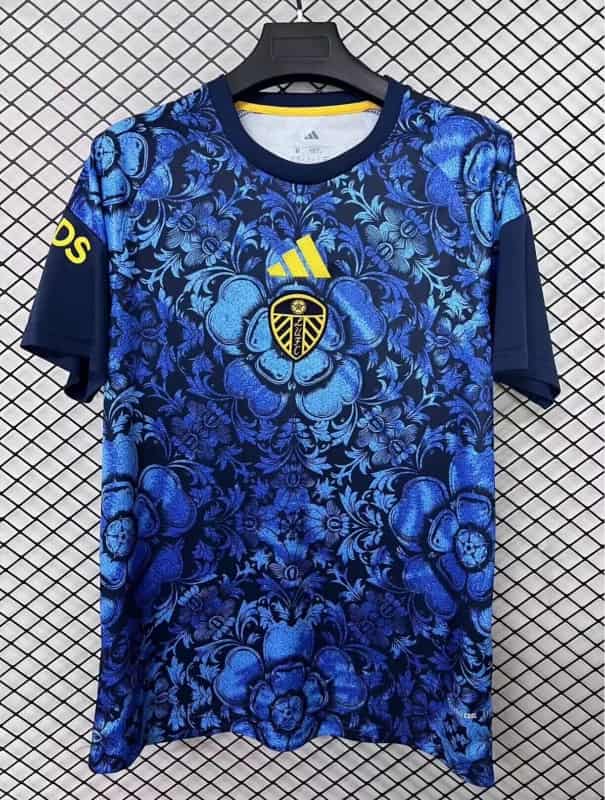Thailand Quality(AAA) 26/27 Leeds United Training Soccer Jersey