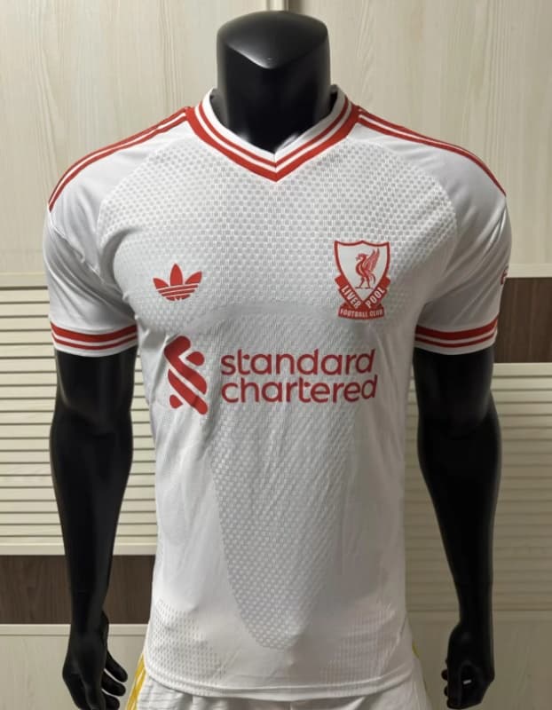 Thailand Quality(AAA) 26/27 Liverpool Away Soccer Jersey (Player) Leaked