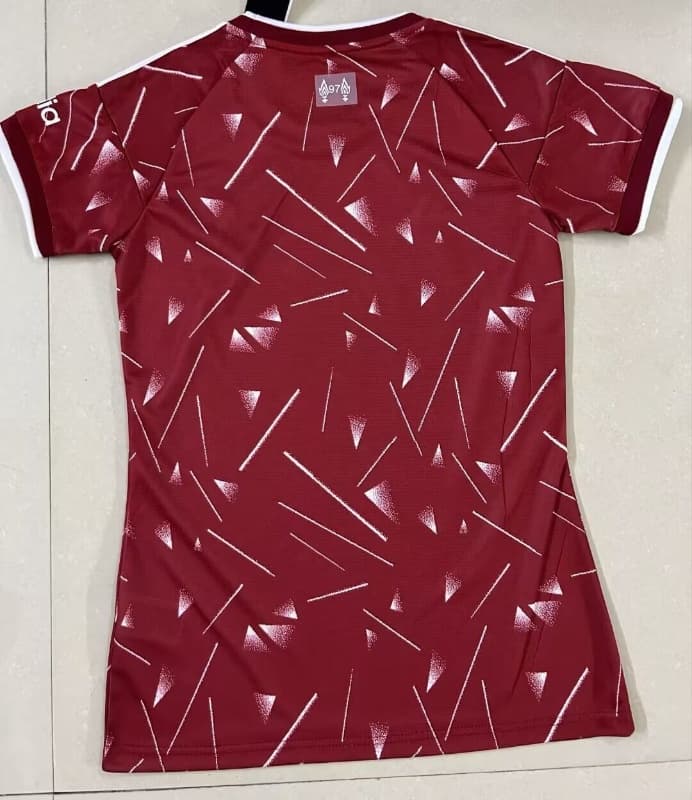 Thailand Quality(AAA) 26/27 Liverpool Home Women Soccer Jersey (Leaked)
