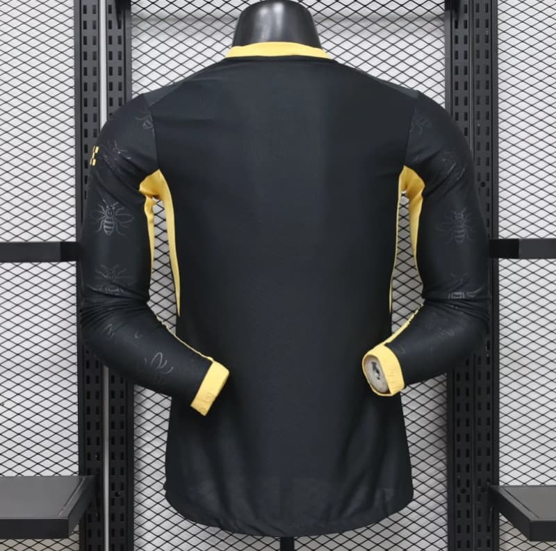 Thailand Quality(AAA) 26/27 Manchester City Away Long Sleeve Soccer Jersey (Player) Leaked
