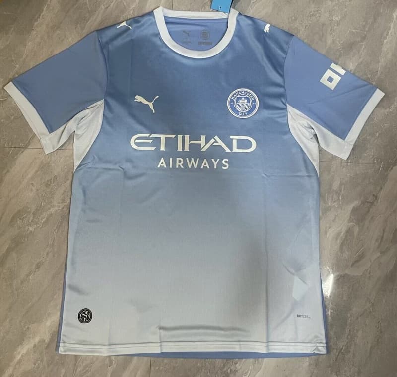Thailand Quality(AAA) 26/27 Manchester City Home Soccer Jersey (Leaked)