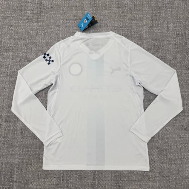 Thailand Quality(AAA) 26/27 Manchester City Third Long Sleeve Soccer Jersey (Leaked)