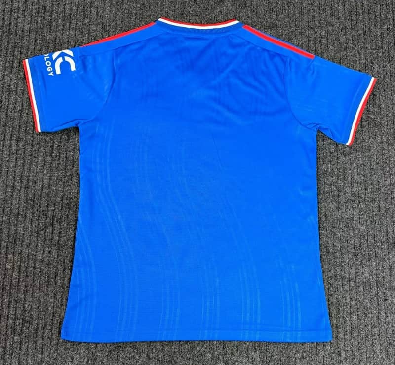 Thailand Quality(AAA) 26/27 Manchester United Away Soccer Jersey (Leaked)