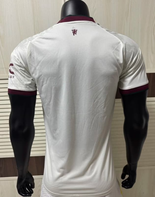Thailand Quality(AAA) 26/27 Manchester United Away Soccer Jersey (Player) Leaked