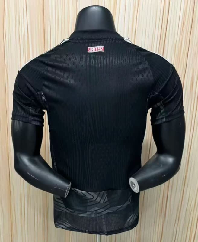 Thailand Quality(AAA) 26/27 Manchester United Goalkeeper Black Soccer Jersey (Player)