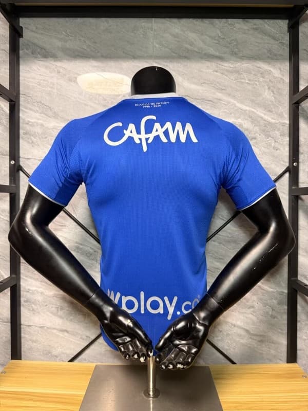 Thailand Quality(AAA) 2026 Millonarios Home Soccer Jersey (Player)