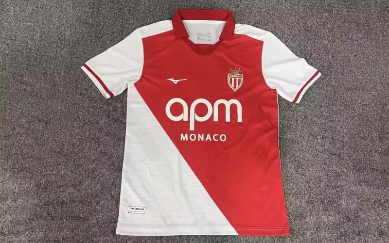 Thailand Quality(AAA) 26/27 Monaco Home Soccer Jersey
