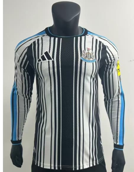 Thailand Quality(AAA) 26/27 Newcastle United Home Long Sleeve Soccer Jersey (Player) Leaked Thailand Quality(AAA) 26/27 Newcastle United Home Long Sleeve Soccer Jersey (Player) Leaked