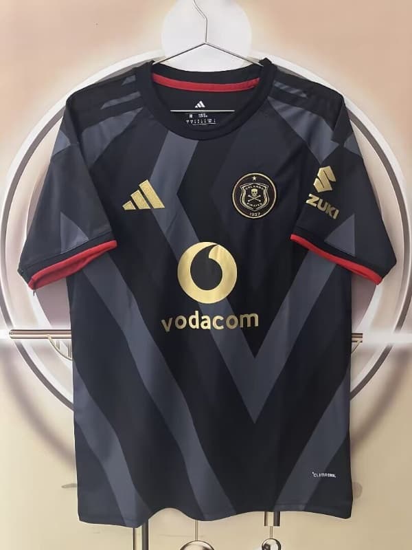 Thailand Quality(AAA) 26/27 Orlando Pirates Home Soccer Jersey Thailand Quality(AAA) 26/27 Orlando Pirates Home Soccer Jersey