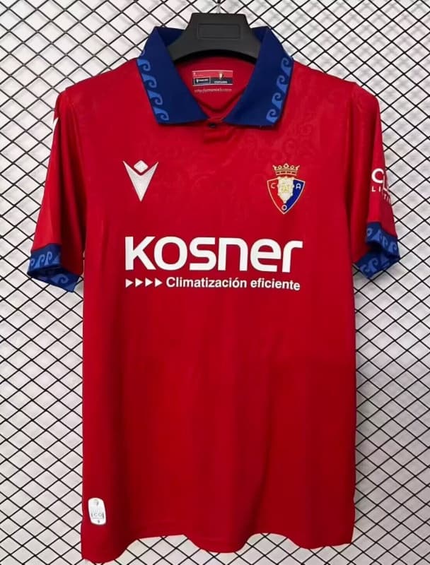 Thailand Quality(AAA) 26/27 Osasuna Home Soccer Jersey