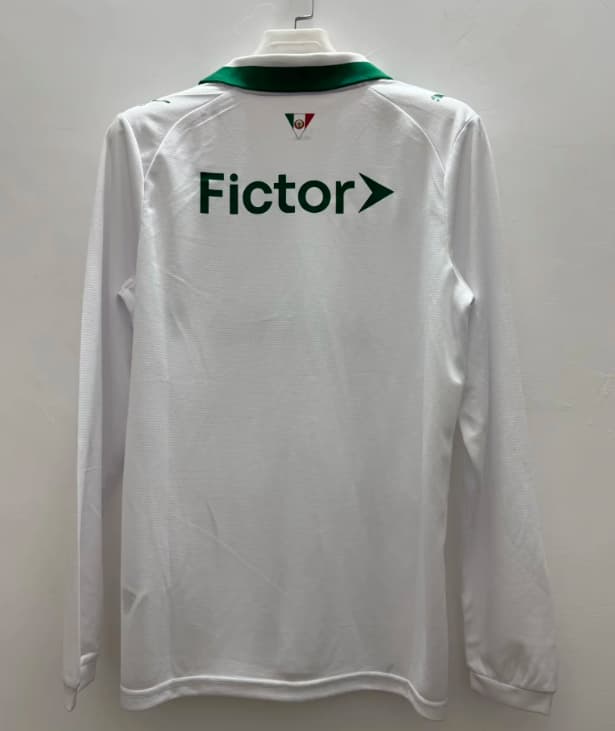 Thailand Quality(AAA) 2026 Palmeiras Away Long Sleeve Soccer Jersey