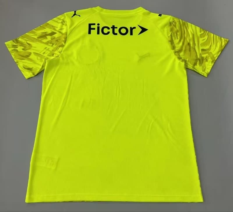 Thailand Quality(AAA) 2026 Palmeiras Goalkeeper Yellow Soccer Jersey