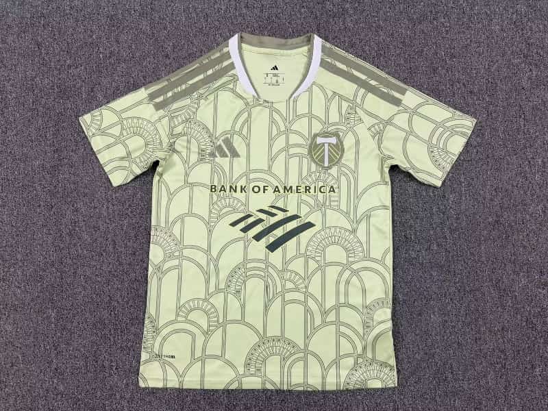Thailand Quality(AAA) 2026 Portland Timbers Away Soccer Jersey