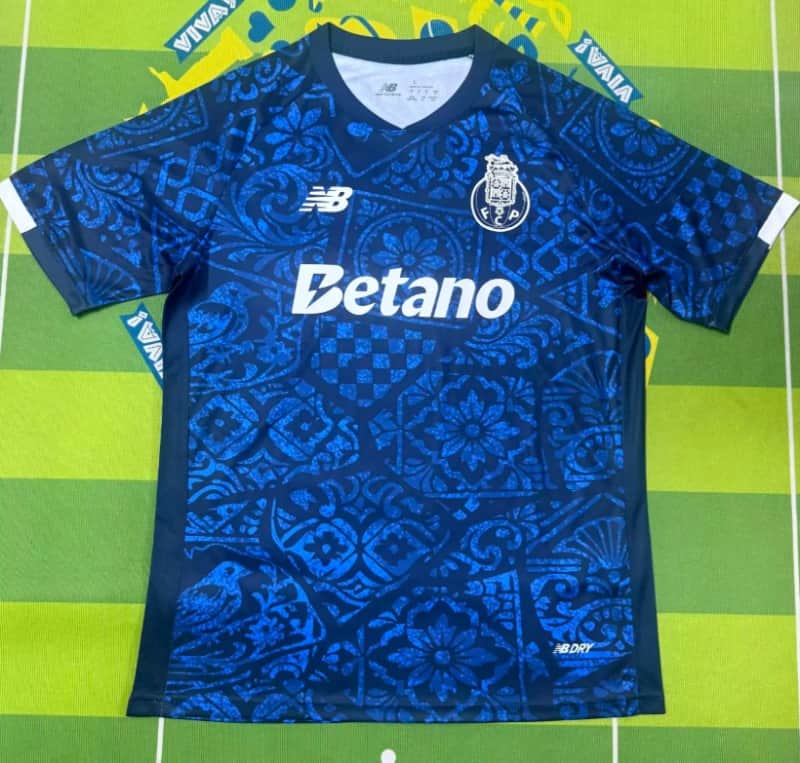 Thailand Quality(AAA) 26/27 Porto Dark Blue Soccer Jersey Thailand Quality(AAA) 26/27 Porto Dark Blue Soccer Jersey