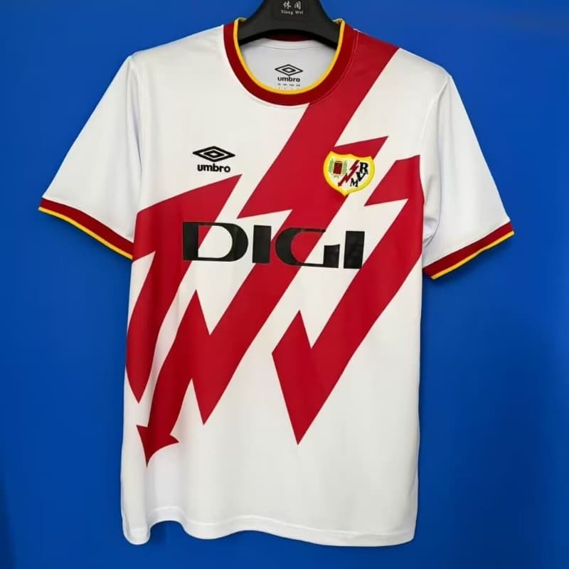 Thailand Quality(AAA) 26/27 Rayo Vallecano Home Soccer Jersey Thailand Quality(AAA) 26/27 Rayo Vallecano Home Soccer Jersey