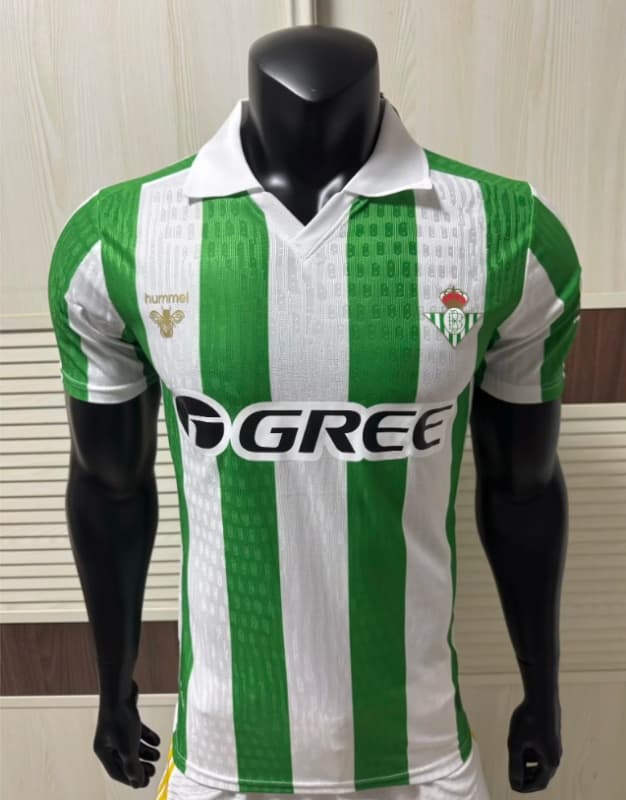 Thailand Quality(AAA) 26/27 Real Betis Home Soccer Jersey (Player)