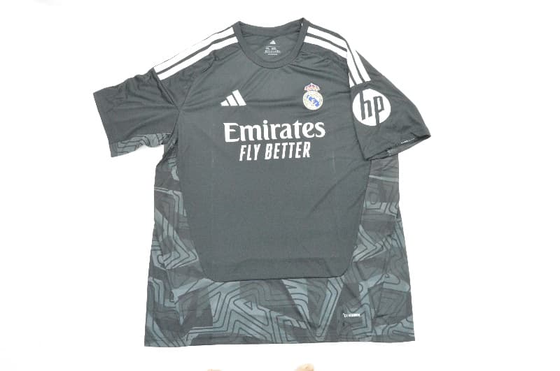 Thailand Quality(AAA) 26/27 Real Madrid Goalkeeper Black Soccer Jersey Thailand Quality(AAA) 26/27 Real Madrid Goalkeeper Black Soccer Jersey
