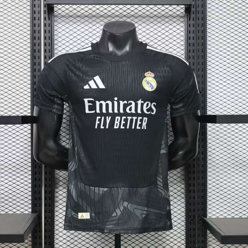 Thailand Quality(AAA) 26/27 Real Madrid Goalkeeper Black Soccer Jersey (Player) Thailand Quality(AAA) 26/27 Real Madrid Goalkeeper Black Soccer Jersey (Player)