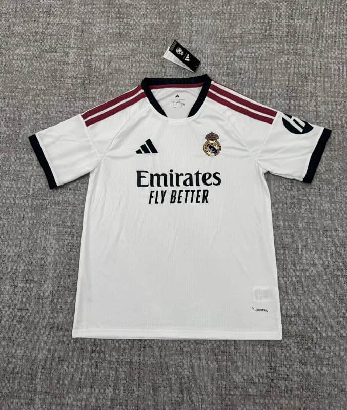 Thailand Quality(AAA) 26/27 Real Madrid Home Soccer Jersey (Leaked)