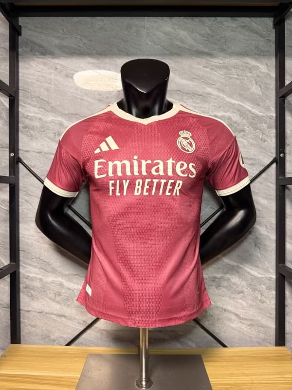 Thailand Quality(AAA) 26/27 Real Madrid Third Soccer Jersey (Player) Leaked