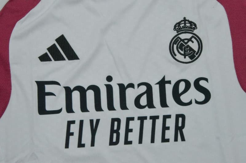 Thailand Quality(AAA) 26/27 Real Madrid Training Vest Soccer Jersey