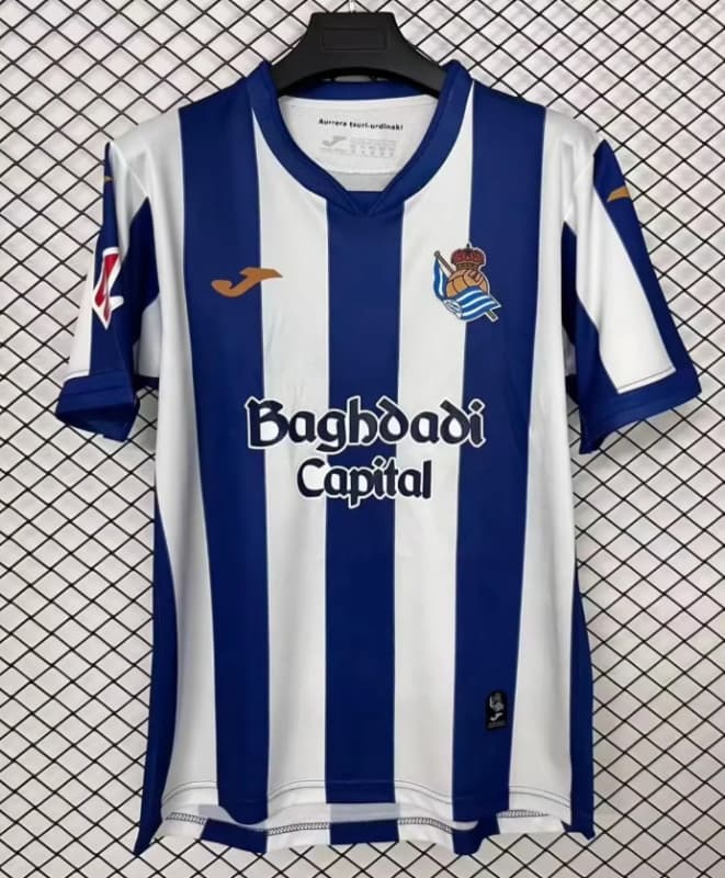 Thailand Quality(AAA) 26/27 Real Sociedad Home Soccer Jersey
